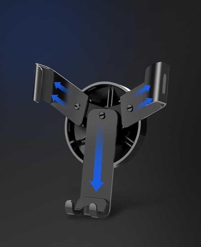 Держатель автомобильный Ugreen LP130 Black (40907)