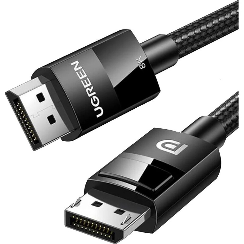 Кабель Ugreen DP114 DisplayPort - DisplayPort (M/M), 3 м, Black (80393)