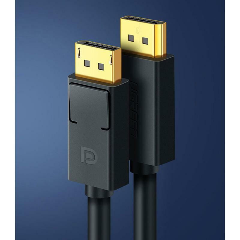 Кабель Ugreen DP102 DisplayPort - DisplayPort, 2 м, Black (10211)