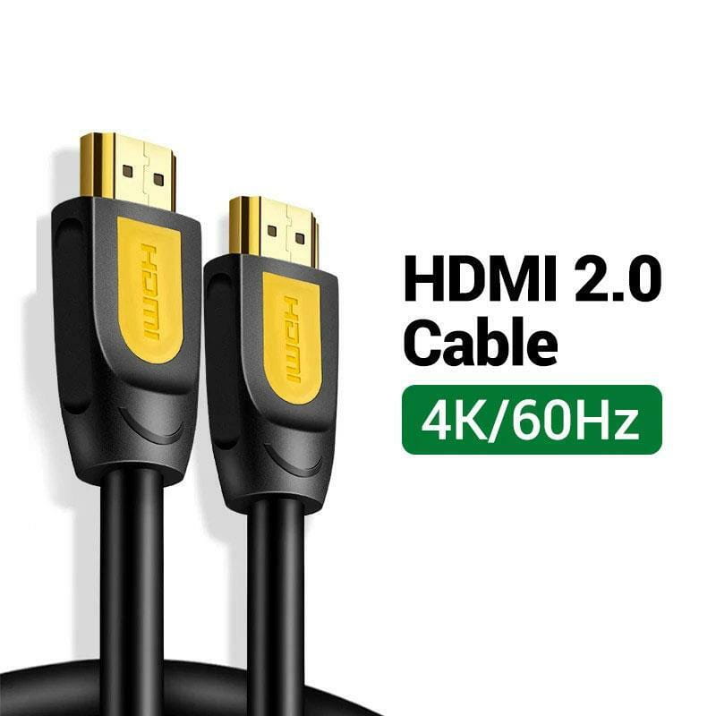 Кабель Ugreen HD101 HDMI - HDMI V 2.0 (M/M), 3 м, Black (10130)