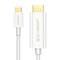 Фото - Кабель Ugreen MM121 USB Type-C - HDMI (M/M), 1.5 м, White (30841) | click.ua