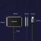 Фото - Адаптер Ugreen CM303 HDMI+VGA - USB Type-C (F/M), Black (70549) | click.ua