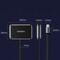 Фото - Адаптер Ugreen CM303 HDMI+VGA - USB Type-C (F/M), Black (70549) | click.ua