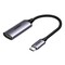 Фото - Адаптер Ugreen CM297 HDMI - USB Type-C (F/M), Gray (70444) | click.ua