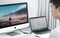 Фото - Адаптер Ugreen CM236 Mini DP - USB Type-C (F/M), Gray (60351) | click.ua