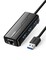Фото - Концентратор USB 3.0 Ugreen 3xUSB 3.0 + RJ45 1000M Ethernet, Black (20265) | click.ua