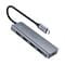 Фото - Концентратор USB Type-C Ugreen 4xUSB 3.0, Gray (70336) | click.ua