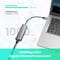 Фото - Концентратор USB Type-C Ugreen CM266 3xUSB 3.0 + HDMI + RJ45 1000M Ethernet, Gray (60812) | click.ua