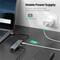 Фото - Концентратор USB Type-C Ugreen CM266 3xUSB 3.0 + HDMI + RJ45 1000M Ethernet, Gray (60812) | click.ua