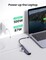 Фото - Концентратор USB Type-C Ugreen CM418 2xUSB 3.0 + HDMI + RJ45 1000M Ethernet, Gray (10919) | click.ua