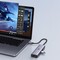 Фото - Концентратор USB Type-C Ugreen CM512 2xUSB 3.0 + HDMI + RJ45 1000M Ethernet + Cardreader, Gray (60515) | click.ua