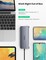 Фото - Концентратор USB Type-C Ugreen CM179 3xUSB 3.0 + HDMI + VGA + RJ45 1000M Ethernet + Cardreader + 3.5 мм, Gray (80133) | click.ua