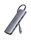 Фото - Концентратор USB Type-C Ugreen CM179 3xUSB 3.0 + HDMI + VGA + RJ45 1000M Ethernet + Cardreader + 3.5 мм, Gray (80133) | click.ua