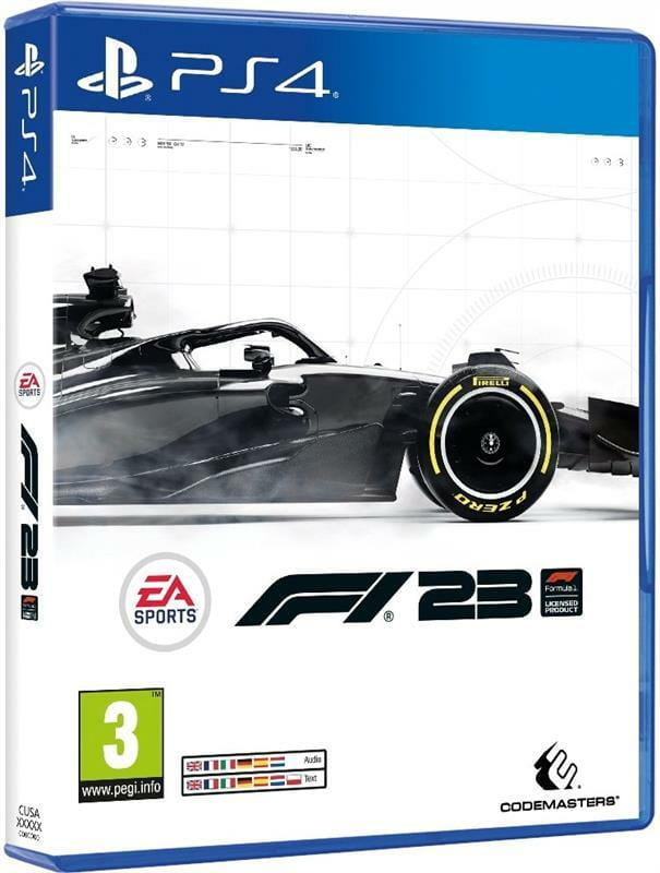 Игра F1 2023 для Sony PlayStation 4, English Version, Blu-ray (1161311)