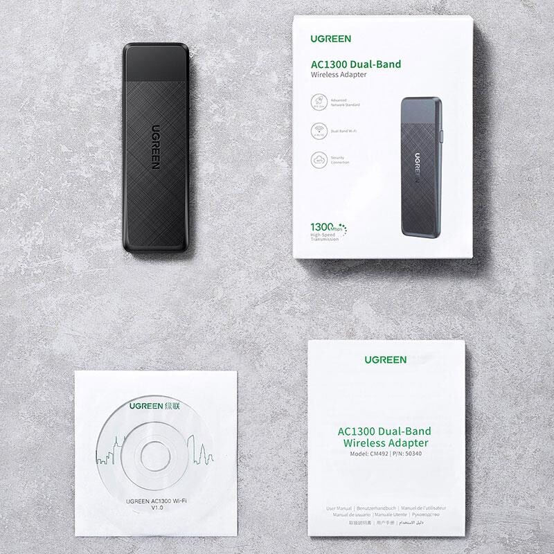 Беспроводной адаптер Ugreen CM492 (50340)