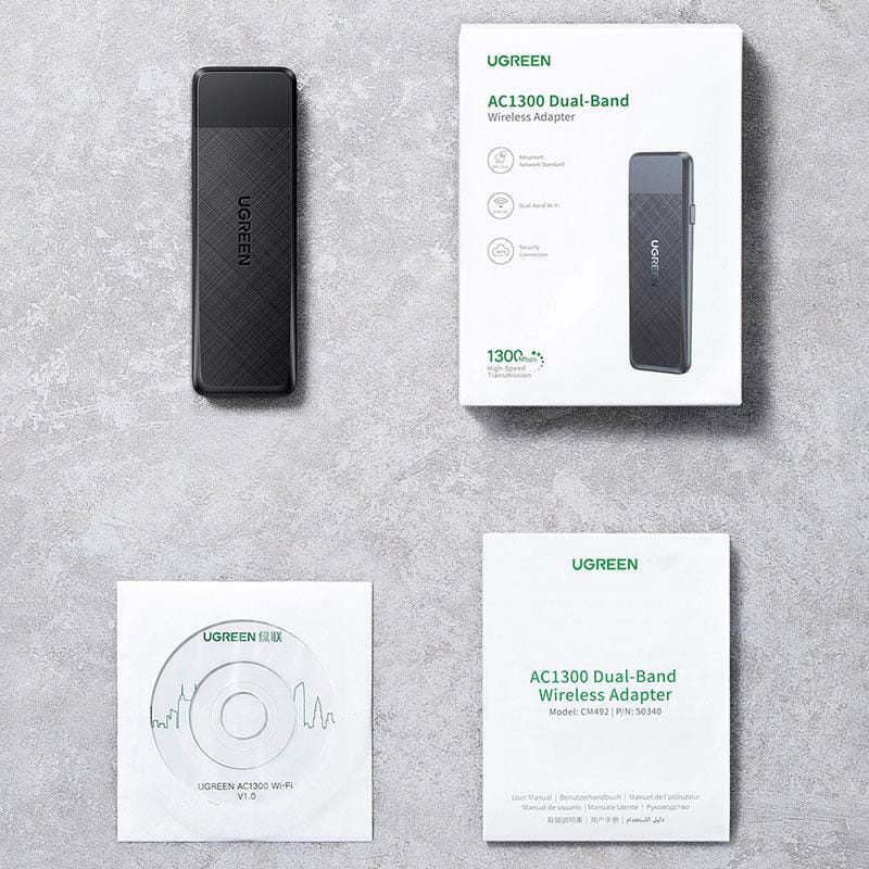Беспроводной адаптер Ugreen CM492 (50340)