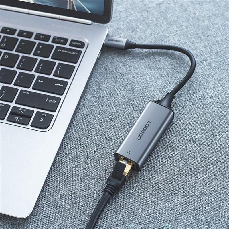 Сетевой адаптер Ugreen CM199 Gray (50737)