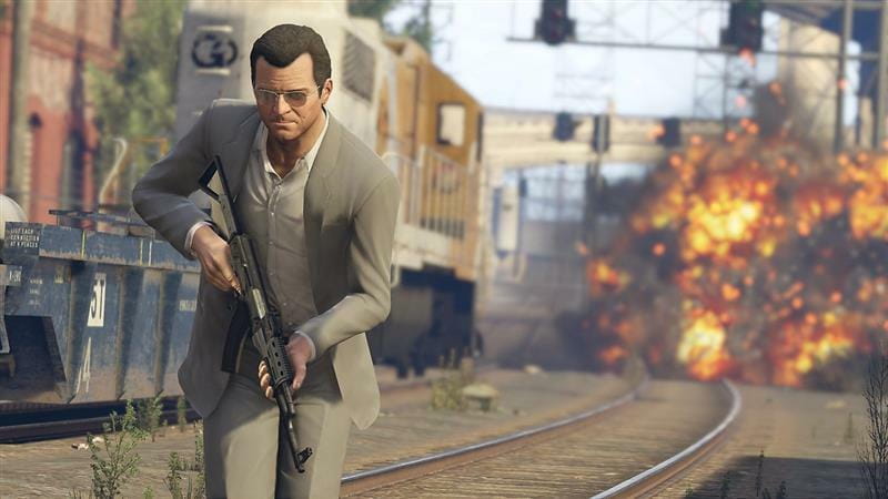 Игра Grand Theft Auto V для PlayStation 5, Russian Subtitles, Blu-Ray диск (5026555431842)