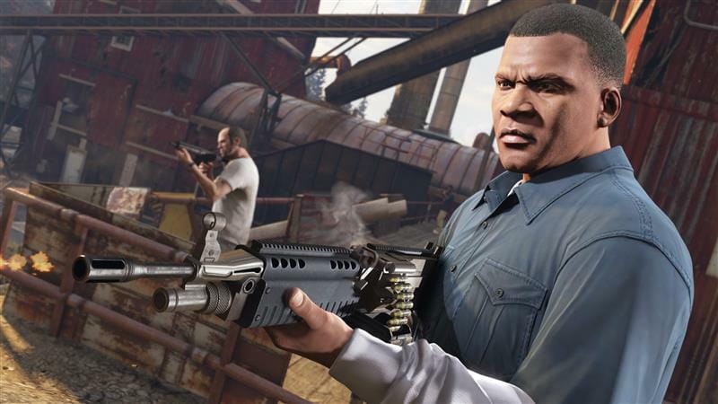 Игра Grand Theft Auto V для PlayStation 5, Russian Subtitles, Blu-Ray диск (5026555431842)