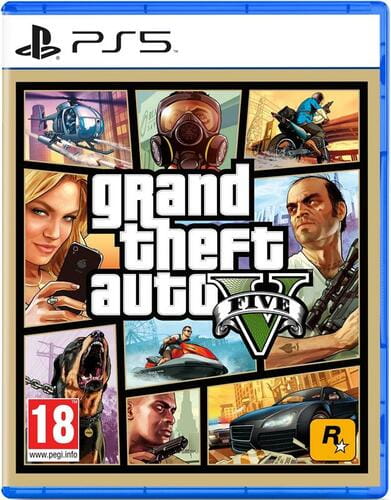 Photos - Game Гра Grand Theft Auto V для PlayStation 5, Russian Subtitles, Blu-Ray диск