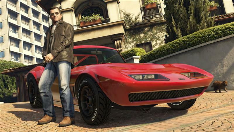 Игра Grand Theft Auto V Premium Edition для Sony PlayStation 4, Blu-ray (5026555424271)