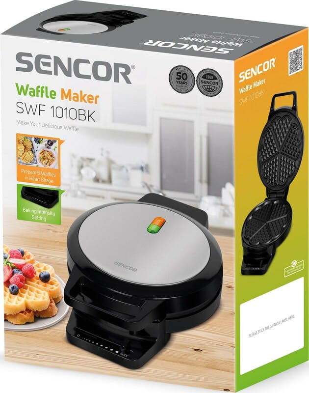 Вафельниця Sencor SWF 1010BK