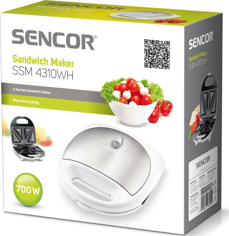Бутербродница Sencor SSM 4310WH