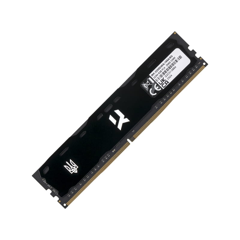 Модуль памяти DDR4 8GB/3200 Goodram UKRAINA IRDM X Black (IRK-3200D464L16SA/8G)