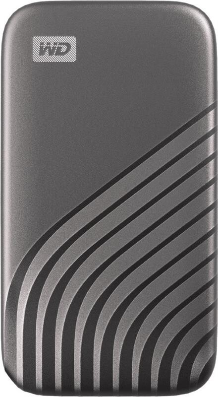Накопитель внешний SSD USB 3.2 Type-C 1.0TB WD My Passport Grey (WDBAGF0010BGY-WESN)
