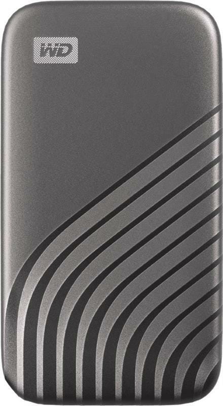 Накопитель внешний SSD USB 3.2 Type-C 1.0TB WD My Passport Grey (WDBAGF0010BGY-WESN)