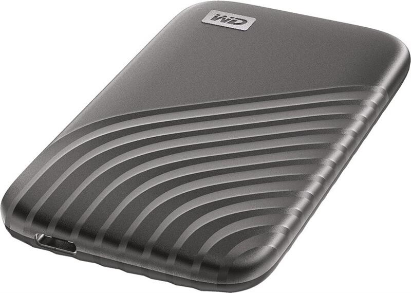 Накопитель внешний SSD USB 3.2 Type-C 1.0TB WD My Passport Grey (WDBAGF0010BGY-WESN)