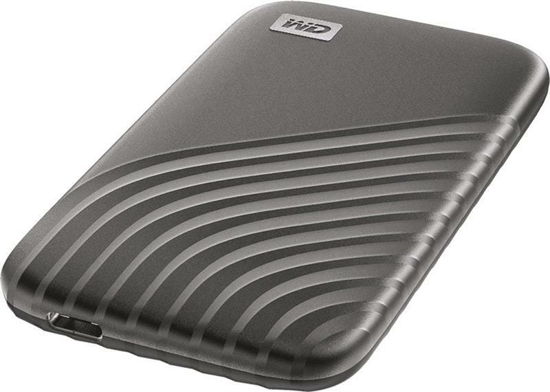 Накопитель внешний SSD USB 3.2 Type-C 1.0TB WD My Passport Grey (WDBAGF0010BGY-WESN)