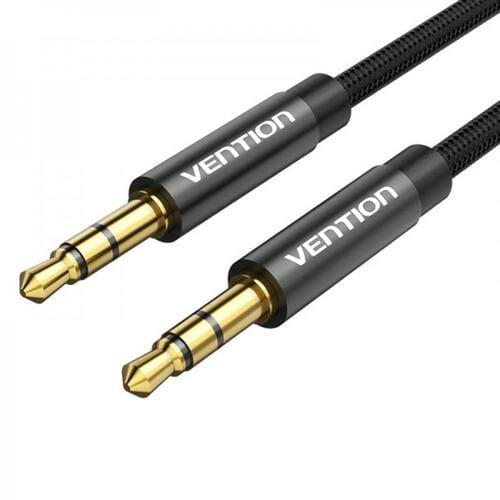 Photos - Cable (video, audio, USB) Vention Кабель  3.5 мм - 3.5 мм (M/M), 3 м, Black  BAWBI (BAWBI)