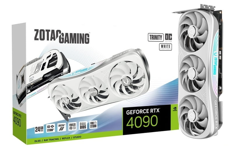 Видеокарта GF RTX 4090 24GB GDDR6X Trinity OC Gaming Zotac (ZT-D40900Q-10P)