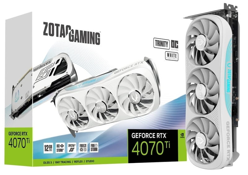 Відеокарта GF RTX 4070 Ti 12GB GDDR6X Trinity OC Gaming Zotac (ZT-D40710Q-10P)