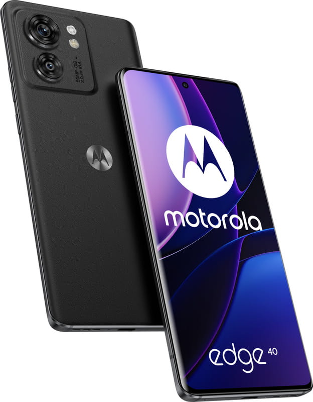 Смартфон Motorola Moto Edge 40 8/256GB Dual Sim Eclipse Black (PAY40042RS)