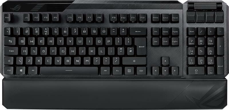 Клавиатура беспроводная Asus ROG Claymore II RD RGB WL Black (90MP01W0-BKUA01)
