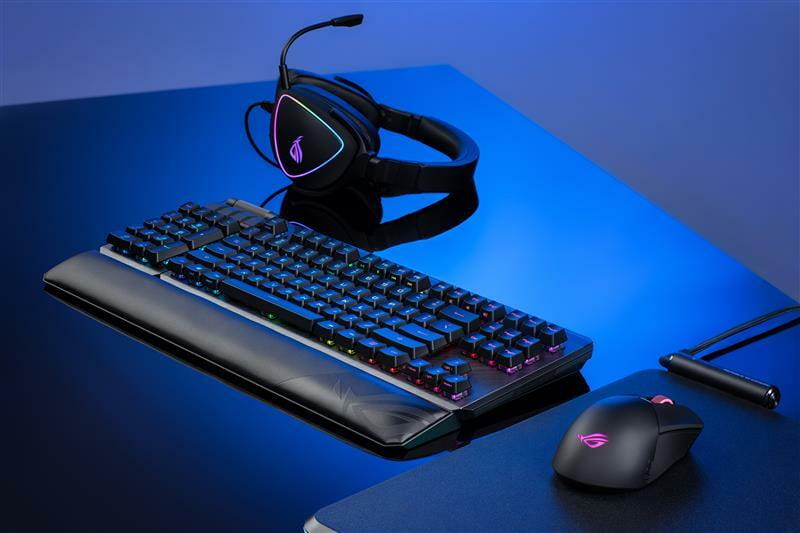 Клавиатура беспроводная Asus ROG Claymore II RD RGB WL Black (90MP01W0-BKUA01)