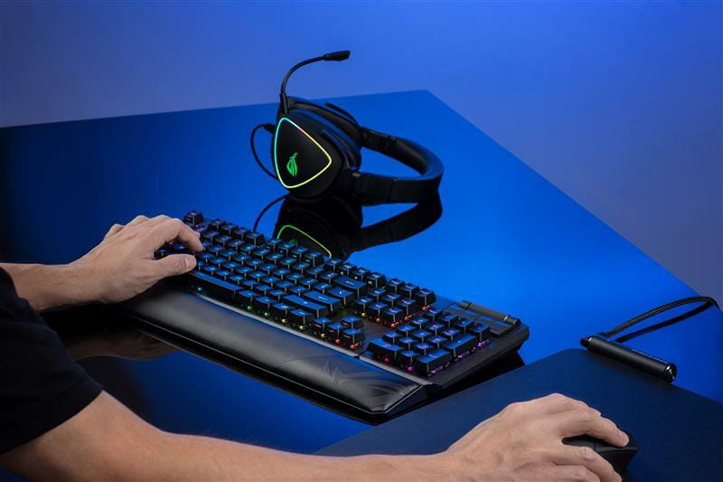 Клавиатура беспроводная Asus ROG Claymore II RD RGB WL Black (90MP01W0-BKUA01)