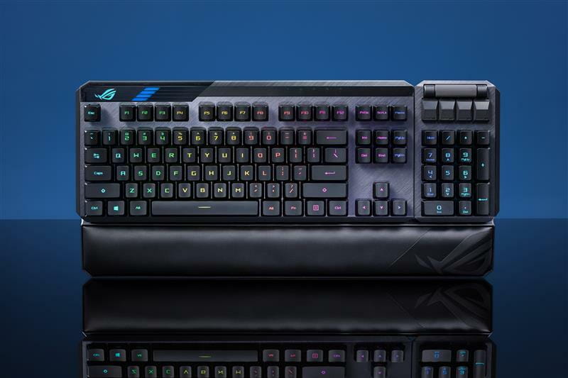 Клавиатура беспроводная Asus ROG Claymore II RD RGB WL Black (90MP01W0-BKUA01)