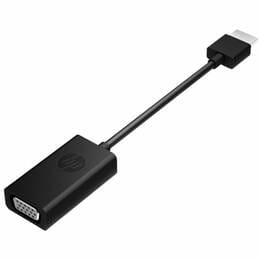 Адаптер HP VGA - HDMI (F/M), 0.17 м, черный (X1B84AA)