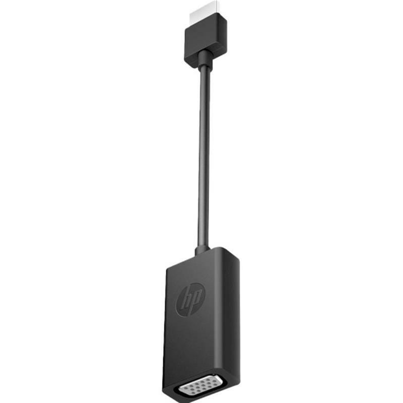 Адаптер HP VGA - HDMI (F/M), 0.17 м, черный (X1B84AA)