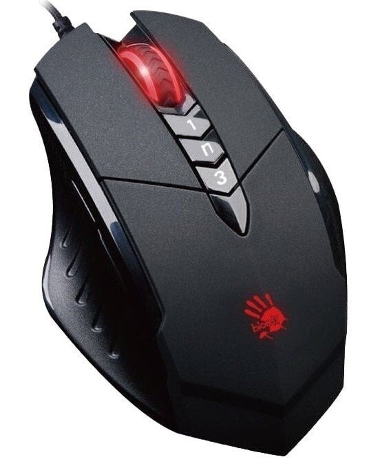 Мышь A4Tech V7MA Bloody Black Holeless
