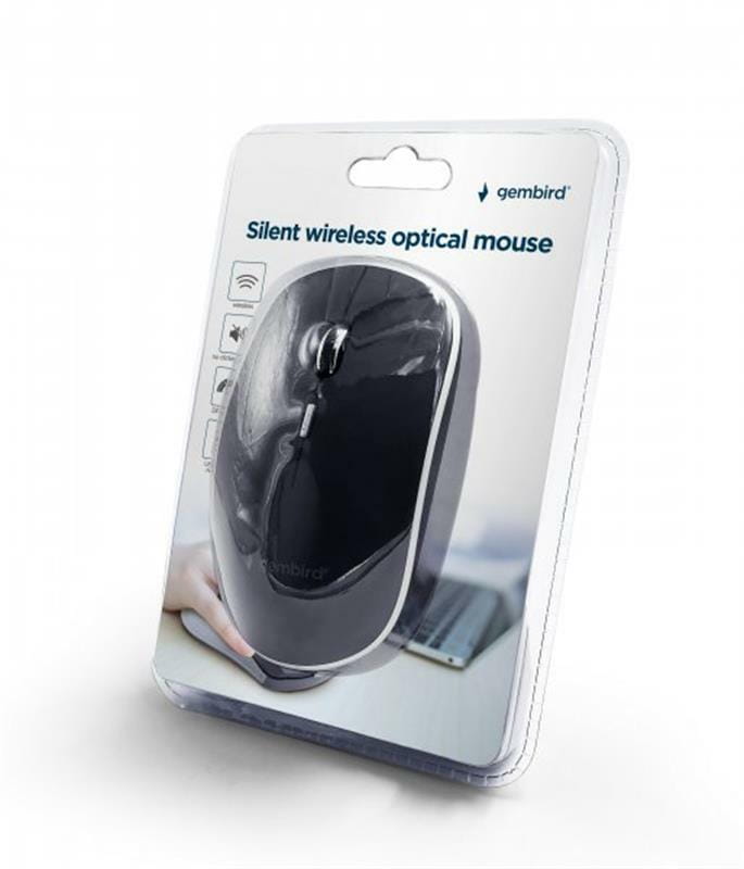 Мышь беспроводная Gembird MUSW-4BS-01 Black