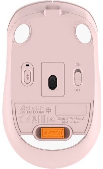 Миша бездротова A4Tech Fstyler FB10C Pink USB