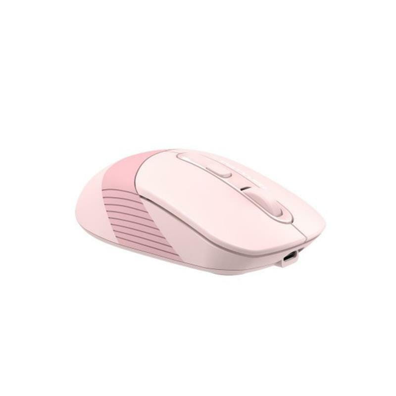 Мышь беспроводная A4Tech Fstyler FB10C Pink USB