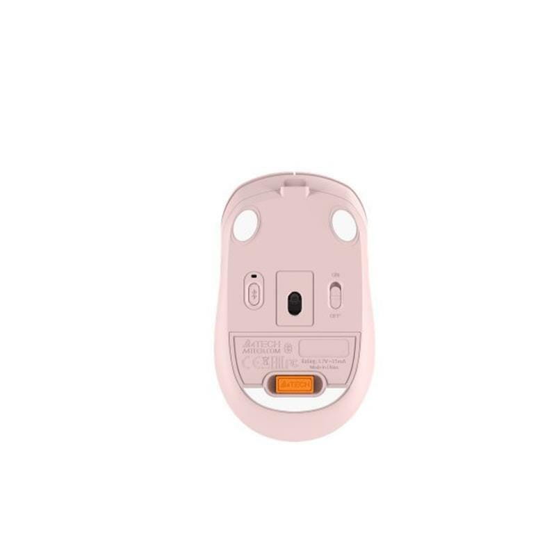 Мышь беспроводная A4Tech Fstyler FB10C Pink USB