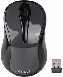 Мышь беспроводная A4Tech G3-280NS Glossy Grey
