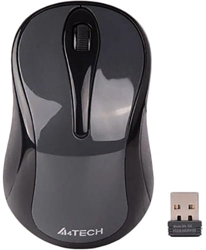 Мышь беспроводная A4Tech G3-280NS Glossy Grey
