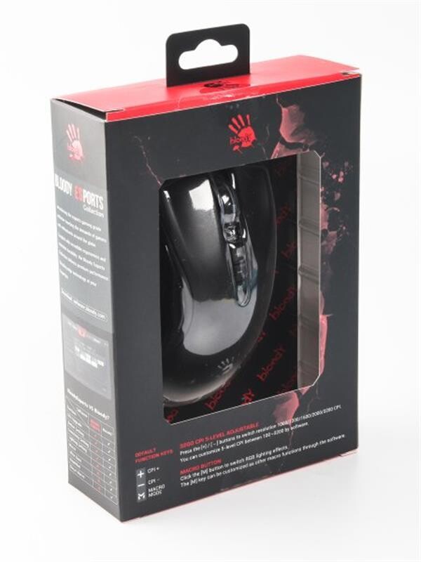 Миша Bloody ES5 Stone Black